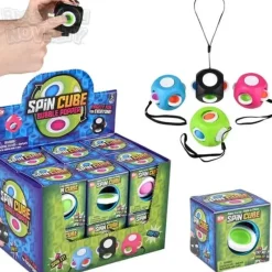 Clearance The Toy Network 2" Spinning Cube Fidget
