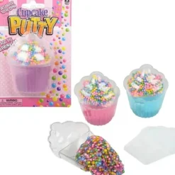 Sale The Toy Network 3.25" Sprinkle Cupcake Putty Assorted Colors