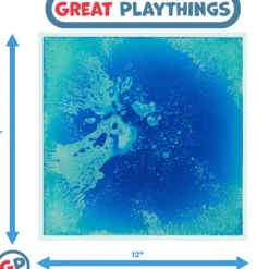 Sale Great Playthings 11.8" Square Liquid Sensory Floor Tile