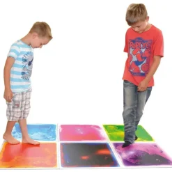 Online Great Playthings 19.7" Square Liquid Sensory Floor Tile - Box of 6