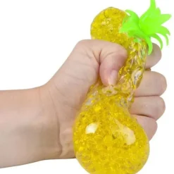 New The Toy Network 3.75" Squeezy Bead Pineapple