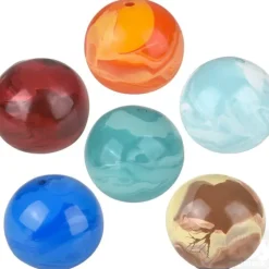 Hot The Toy Network 2.5" Squeezy Solar System Sugar Ball