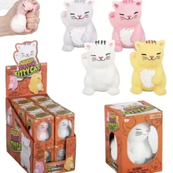 Hot The Toy Network 3" Squish And Stretch Cat