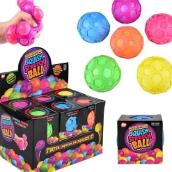 Sale The Toy Network 3" Squish And Stretch Honeycomb Ball