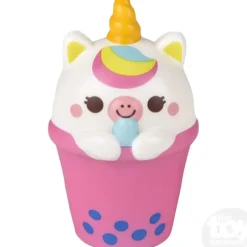 Hot The Toy Network 4" Squish Bubble Tea Animal