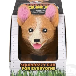 Best The Toy Network 4" Stretchy, Squish Corgi