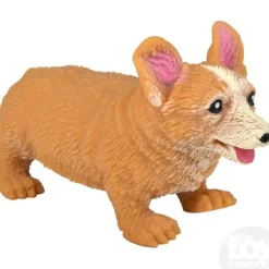 Best The Toy Network 4" Stretchy, Squish Corgi