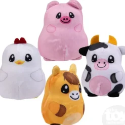 Clearance The Toy Network 2.75" Sugar Squeeze Plush Farm Toy