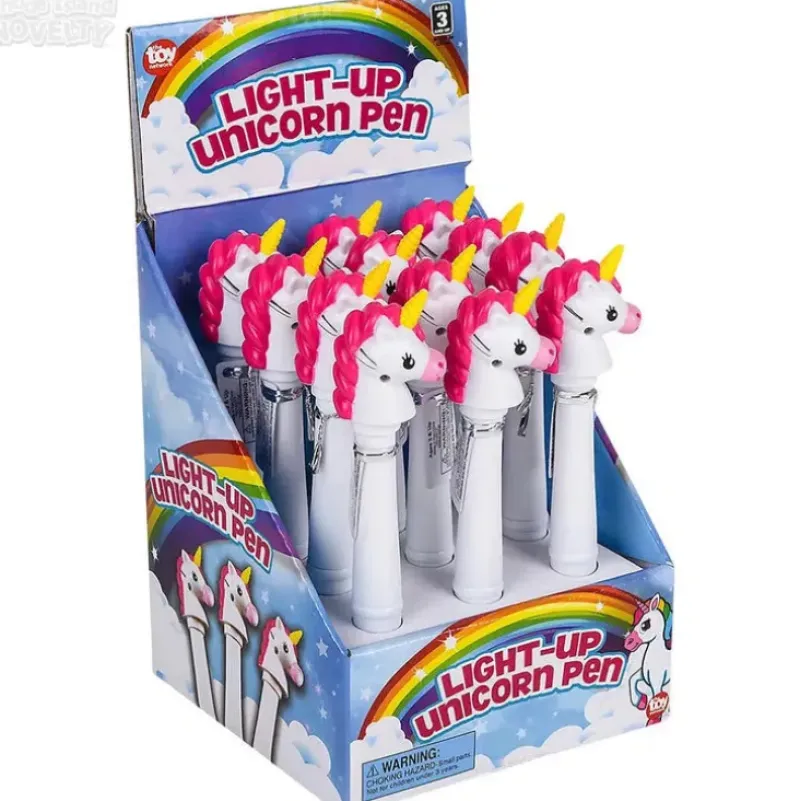 Best The Toy Network 6" Unicorn Pen With White Light
