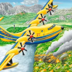 Clearance Ravensburger Above the Clouds - 3x49 Piece Puzzle