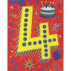 Sale Peaceable Kingdom Age 4 Lettering Foil Card