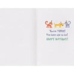 Online Peaceable Kingdom Age 3 Pattern Foil Card