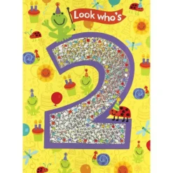 New Peaceable Kingdom Age 2 Pattern Foil Card