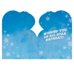 Clearance Peaceable Kingdom All Star Foil Birthday Card