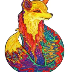 Unidragon Alluring Fox Wooden Puzzle