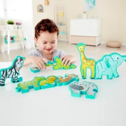 Clearance Hape Alphabet & Animal Parade Puzzle