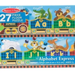 Online Melissa u0026 Doug Alphabet Express Floor Puzzle - 27 Pieces