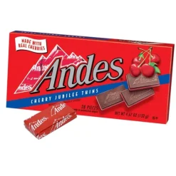 Hot Charms Andes Cherry Jubilee Thins 4.67 oz. Box