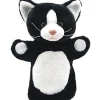 New The Puppet Company Animal Puppet Buddies - Cat Black and White
