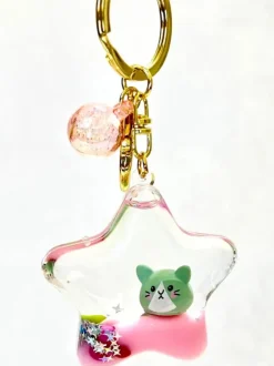 Sale BC Mini Assorted Kitty Star Key Charm