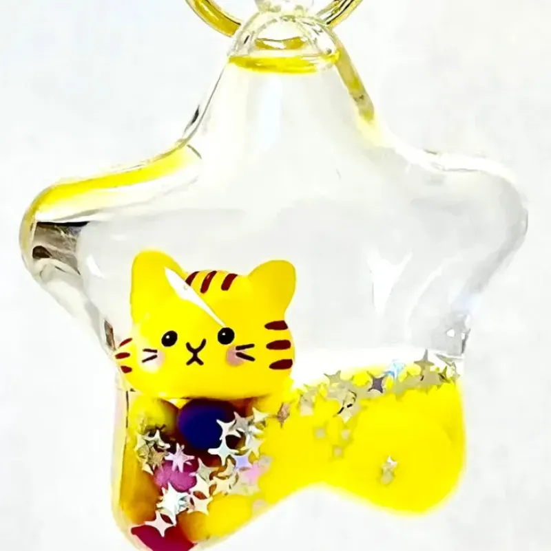 Sale BC Mini Assorted Kitty Star Key Charm