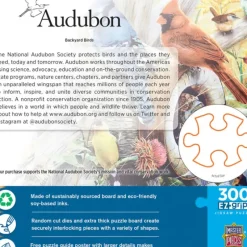 Best MasterPieces Audubon - Backyard Birds - 300 Piece EZGrip Puzzle