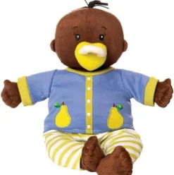 Hot Manhattan Toy Baby Stella Doll - Brown with Black Hair