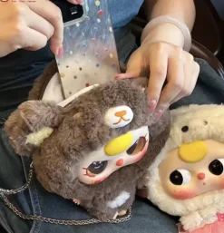 Idako Baby Three Big Head Baby Zipper Bag Plush Series Blind Box