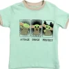 Hot Childrens Apparel BABY YODA Boys 4-7 T-Shirt
