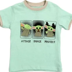 Hot Childrens Apparel BABY YODA Boys 4-7 T-Shirt