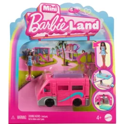Clearance Mattel Barbie Mini Barbieland Doll And Campervan