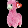 Hot TY Beanie Baby - Lana Pink Llama - 8" Small