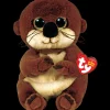 Sale TY Beanie Baby - Mitch Brown Otter - 8" Small