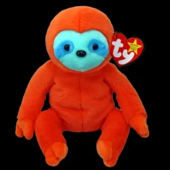 Hot TY Beanie Baby - Molasses II - Orange Sloth