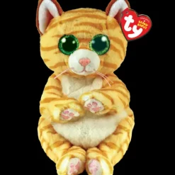 Discount TY Beanie Baby Bellies - Mango Gold Striped Cat