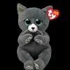 Clearance TY Beanie Bellie - Binx Russian Blue Cat (Grey) - 8" Small