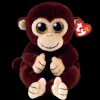 Clearance TY Beanie Bellie - Matteo Brown Monkey - 8" Small