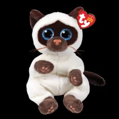 Hot TY Beanie Bellie - Miso Siamese Cat - 8" Small