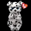 Hot TY Beanie Bellie - Rowdy Spotted Dalmatian - 8" Small