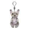 Clearance TY Beanie Bellie Clip - Wilfred The Grey Dog