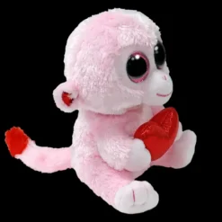 Clearance TY Beanie Boo's - Gigi Monkey with Heart - 6" Small