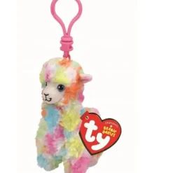 Outlet TY Beanie Boo's - Lola Multicolor Llama - 5" Clip