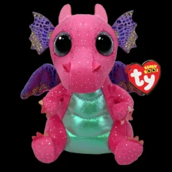 Outlet TY Beanie Boo's - Spitfire the Pink Dragon - 6" Small