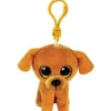 Best TY Beanie Boo's - ZuZu Tan Dog - 5" Clip