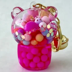 Clearance BC Mini Bear Boba Floaty Key Charm