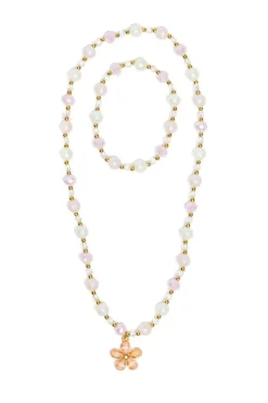 Hot Creative Education Beautiful Bloom Necklace and Bracelet Set