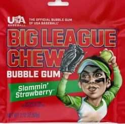 Ford Gum Big League Chew Slammin Strawberry