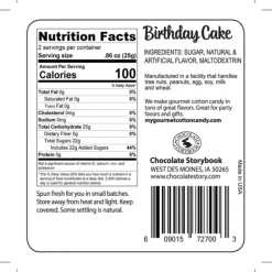 Online Fairy Tale Cotton Candy Birthday Cake Gourmet Cotton Candy