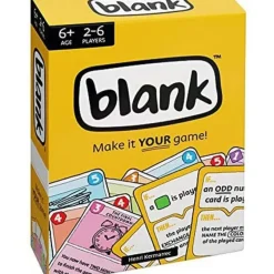 Hot Asmodee Blank Card Game