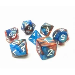 Hot Legacy Dice Blended 7 Dice Set with Bag
